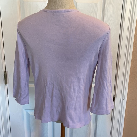 Limited Too top glitter rhinestone star Tween XXL - Picture 7 of 11